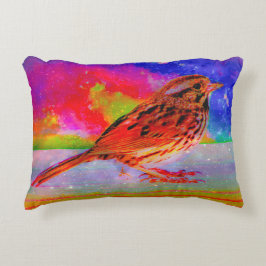 コズミックバードドリームスケーププリント» アクセントクッション