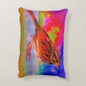 コズミックバードドリームスケーププリント» アクセントクッション (裏面(縦))