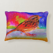 コズミックバードドリームスケーププリント» アクセントクッション (裏面)