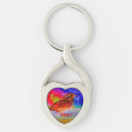コズミックバードドリームスケーププリント» キーホルダー