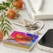 コズミックバードドリームスケーププリント» キーホルダー (正面右)