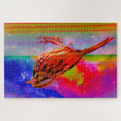 コズミックバードドリームスケーププリント» ジグソーパズル (横)