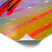 コズミックバードドリームスケーププリント» ポスター (コーナー)