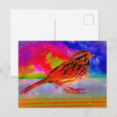 コズミックバードドリームスケーププリント» ポストカード (正面/裏面)