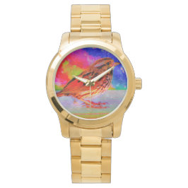 コズミックバードドリームスケーププリント» 腕時計