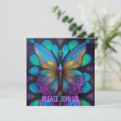 コズミックパステルバタフライ 招待状 (スタンド正面)