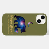 コズミックパパベアと子熊 Case-Mate iPhoneケース (裏面 (横))