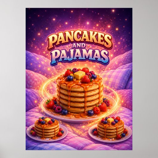 コズミックパンケーキの朝食 ポスター (正面)