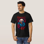 コズミックパンダクラーケン Tシャツ (正面フル)