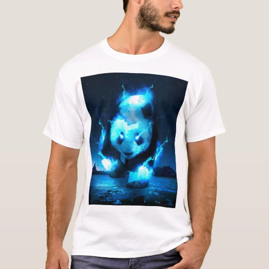 コズミックパンダ Tシャツ (正面)