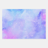 コズミックパープルインディゴスター ラッピングペーパーシート (正面2)