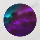 コズミックパープルティール（緑がかった色）金ゴールドサンムーンスターズ結婚ズ メニュー (裏面)