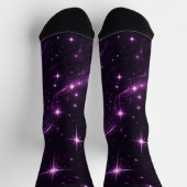 コズミックパープルトワイライト ソックス (上部)