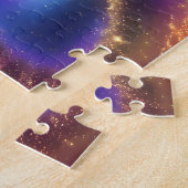 コズミックパープル姿8インゴールデンタイム銀河系 ジグソーパズル (側面)