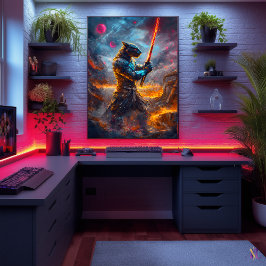 コズミックヒョウ侍 – 天翼マスター ポスター