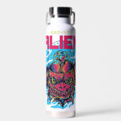 コズミックビジター：エイリアンデザイン ウォーターボトル (正面)