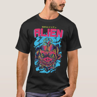 コズミックビジター：エイリアンデザイン Tシャツ