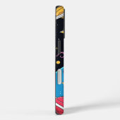 コズミックピザスライス：予測できな宇宙冒険 Case-Mate iPhoneケース (裏面 / 右)