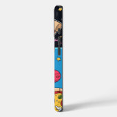 コズミックピザスライス：予測できな宇宙冒険 Case-Mate iPhoneケース (裏面 / 左)