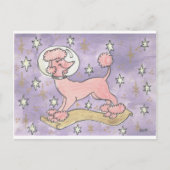 コズミックピンクプードルの祝日 シーズンポストカード (正面)