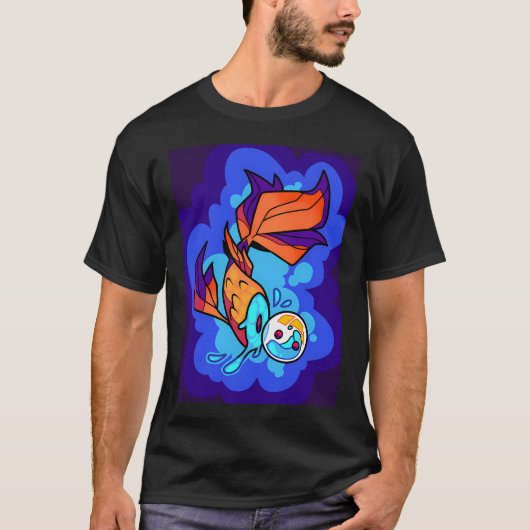 コズミックフィン Tシャツ (正面)