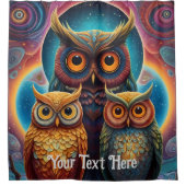 コズミックフウ鮮やかル シャワーカーテン (正面)