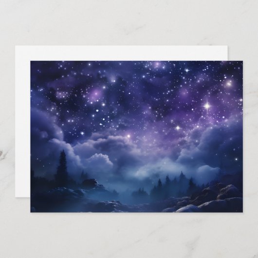 コズミックフォレストナイトスカイ シーズンカード (正面/裏面)