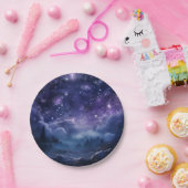 コズミックフォレストナイトスカイ ペーパープレート (パーティー)