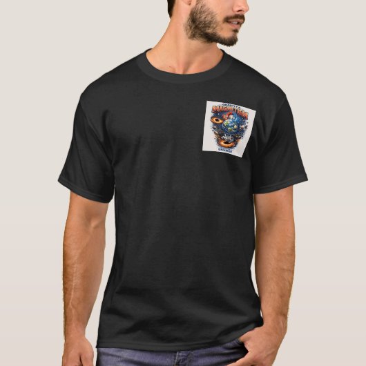 コズミックフォース:重力vs磁力 tシャツ (正面)