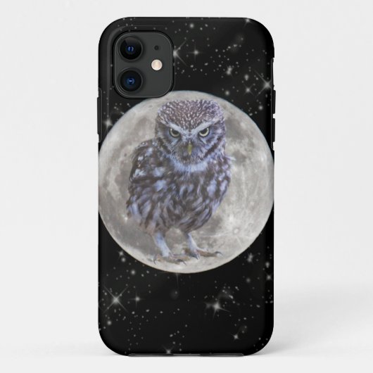 コズミックフクロウ iPhone 7 カバー (裏面)