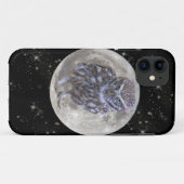 コズミックフクロウ iPhone 7 カバー (裏面(横))