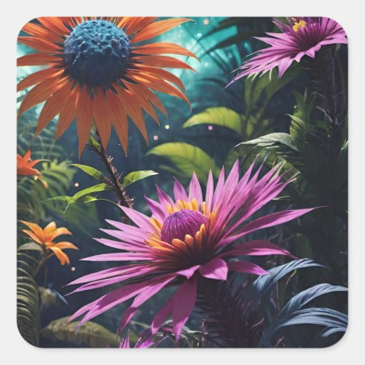 コズミックフラップスのシール スクエアシール (正面)