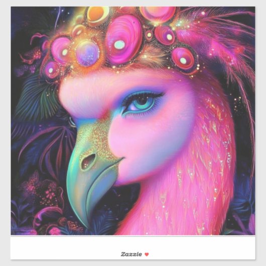 コズミックフラミンゴ・クイーン シール (シート)