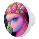 コズミックフラミンゴ・クイーン セラミックノブ (右)