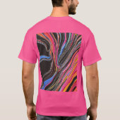 コズミックフロー Tシャツ (裏面)
