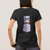 コズミックブックフクロウ Tシャツ (裏面)