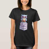 コズミックブックフクロウ Tシャツ (正面)