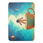 コズミックブリュー: 宇宙飛行士のコーヒーの夢 バスマット (正面縦)