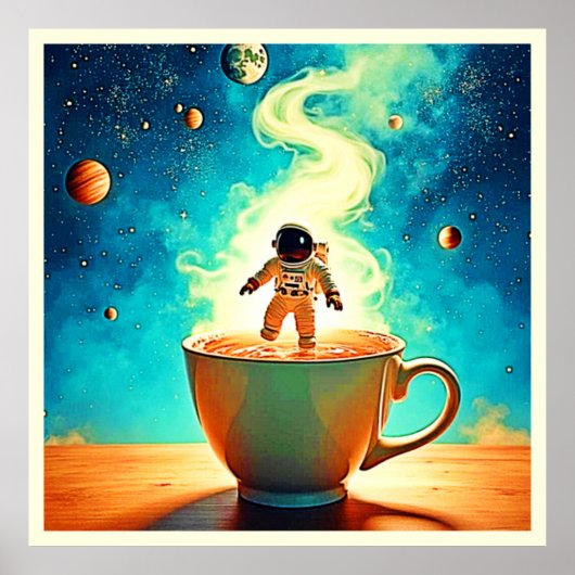 コズミックブリュー: 宇宙飛行士のコーヒーの夢 ポスター (正面)