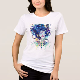 コズミックブルーム 女性の力 グラフィックTシャツ トライブレンドTシャツ