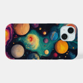 コズミックプラネットフォンケース iPhone 15ケース (裏面横)