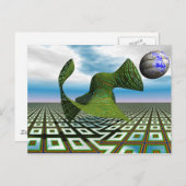 コズミックプードルポストカード ポストカード (正面/裏面)