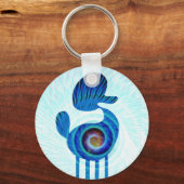 コズミックプードル キーホルダー (正面)