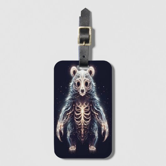 コズミックベアの目覚め ラゲッジタグ (正面縦)