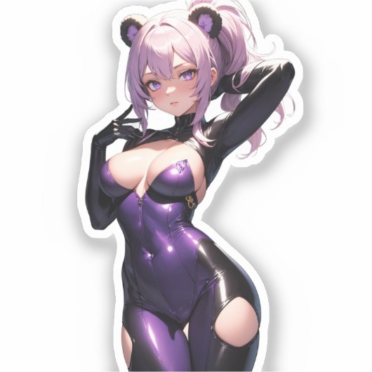 コズミックベア シール (正面)