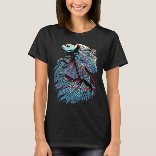 コズミックベタフィッシュ Tシャツ (正面)