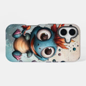 コズミックベビードラゴンフォンケース iPhone 16ケース (裏面横)