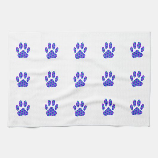 コズミックポープリント キッチンタオル (横)