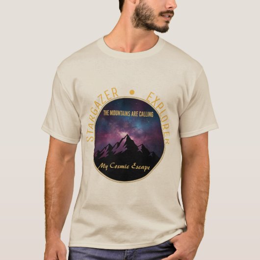 コズミックマウンテンコーリング Tシャツ (正面)