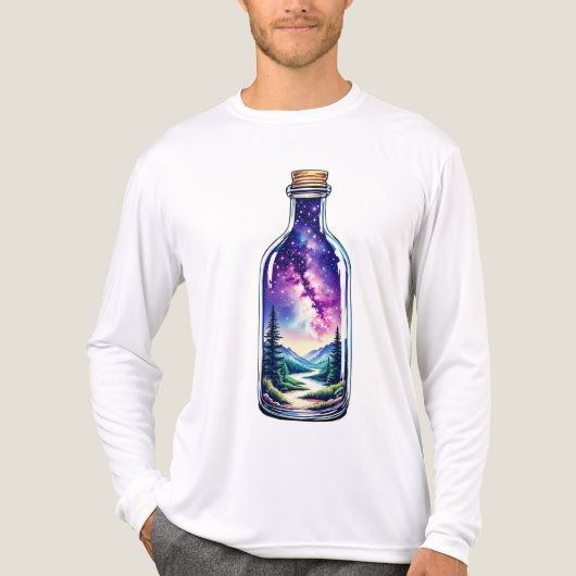 コズミックマウンテンランドスケープ トライブレンドＴシャツ (正面)